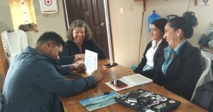 Susan Huss-Lederman works with English teachers in the Galapagos Islands.